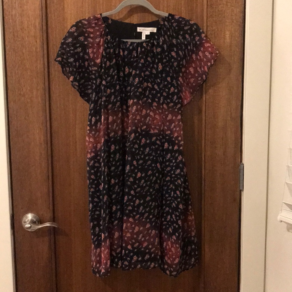 BCBG short floral dress